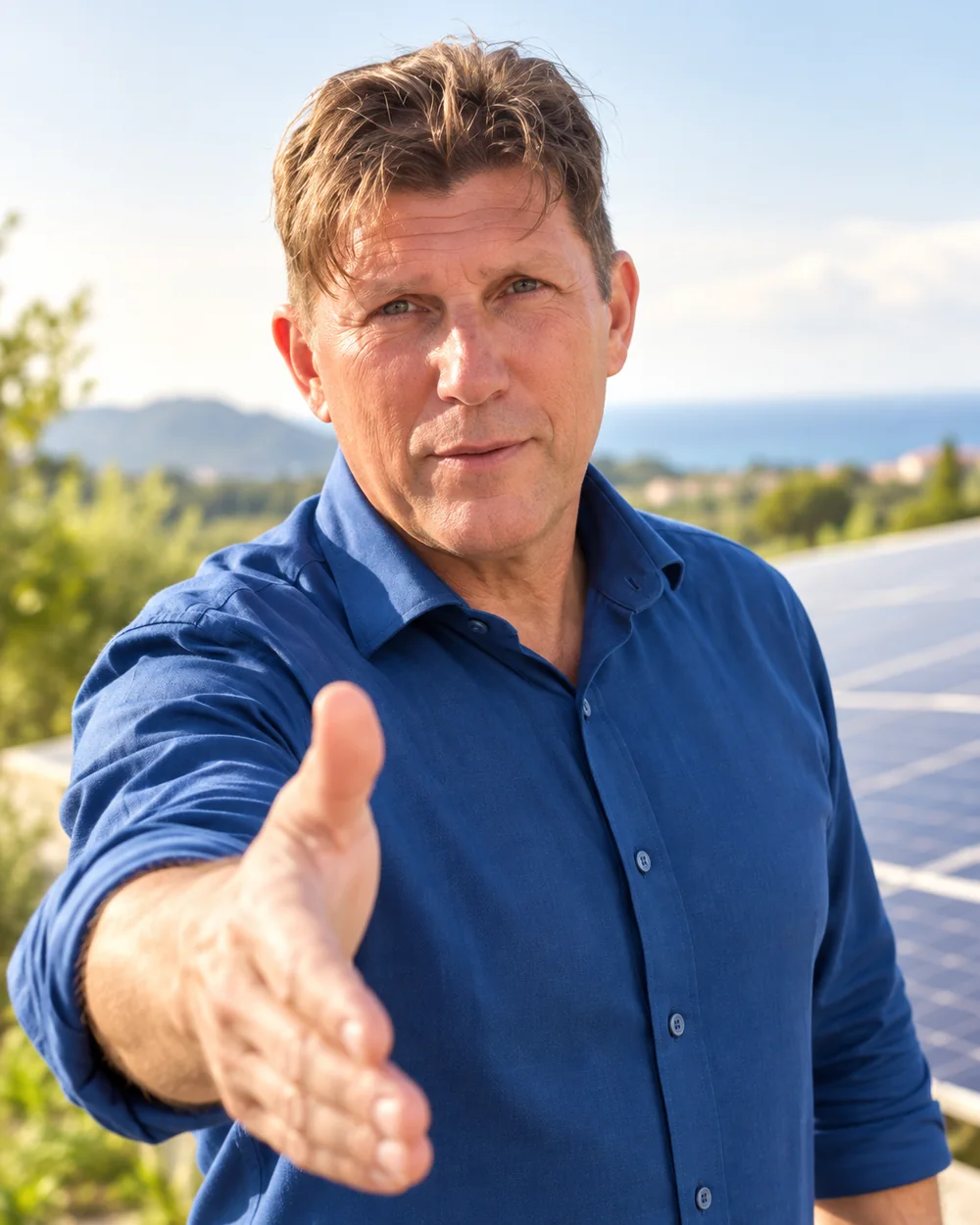 Mauro di Futura Energy ti accoglie per una consulenza